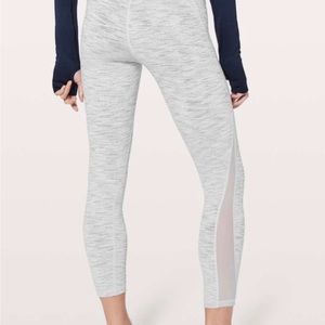 Lululemon front zipper pockets, side vents pants. Size 10. Excellent condition!